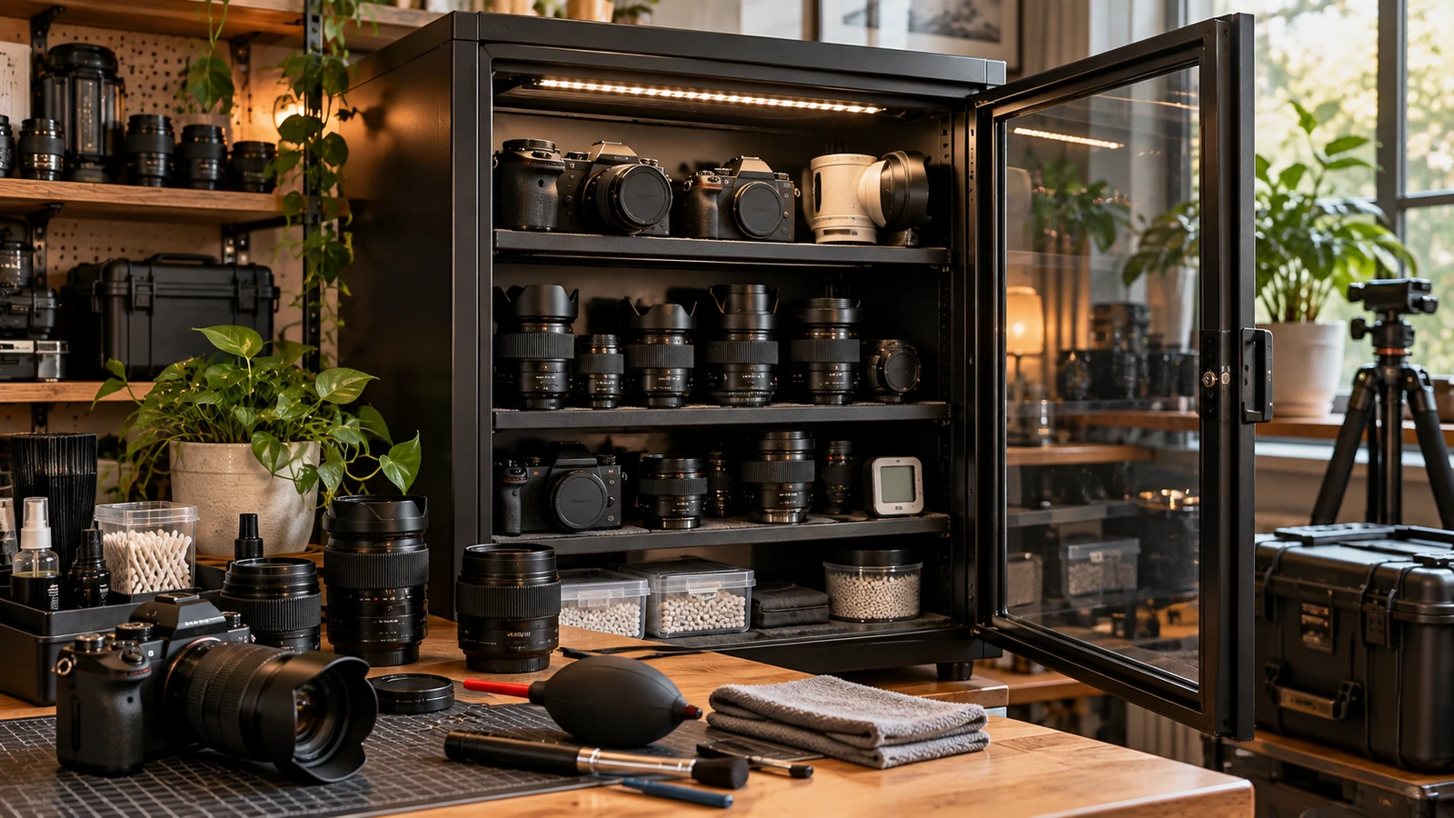 Best Electronic Dry Cabinets for Cameras and Lenses